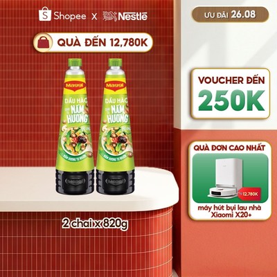 Combo 2 Dầu Hào MAGGI® Nấm Hương 820g/chai