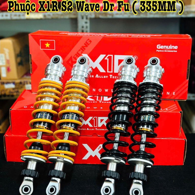 Phuộc Sau X1R ( Mã S2 ) Dùng Cho Wave / Dream / Future / Cub / PG1 ( Size : 335MM ) Hàng Chính Hãng 