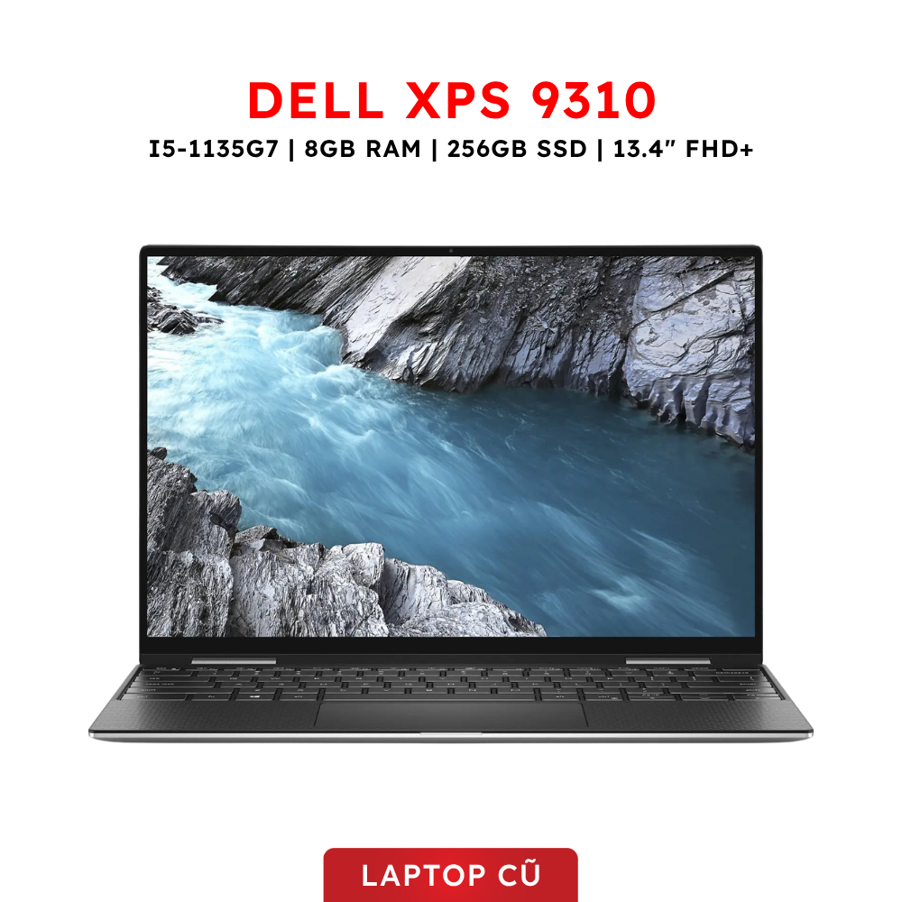DELL XPS 9310 | I5-1135G7 | 8GB RAM | 256GB SSD | 13.4" FHD+