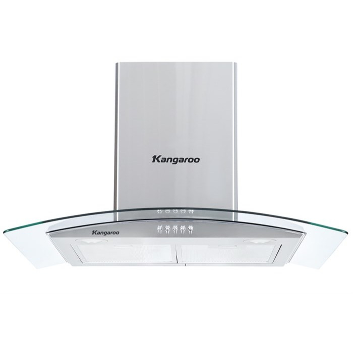 Máy hút mùi kính cong Kangaroo KG538 (Xả kho giá rẻ, bảo hành chính hãng)