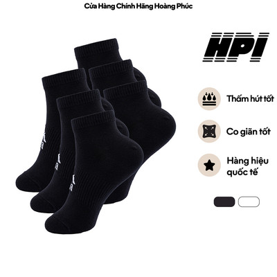 Set 6 Đôi Vớ Cổ Thấp Nam Nữ Thấm Hút, Co Giãn Tốt Kappa 342J8ZW