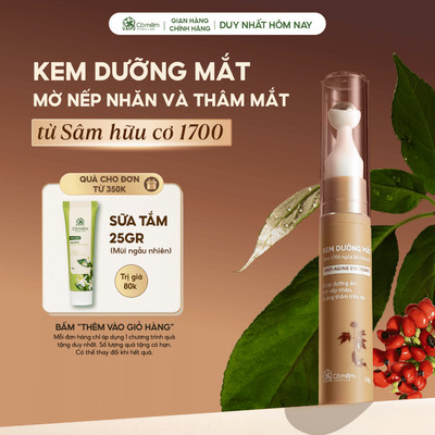 Kem Mắt Sâm 1700 Giảm Thâm Mắt Bọng Mắt Và Nếp Nhăn Ngừa Lão Hóa Da Cỏ Mềm 10g