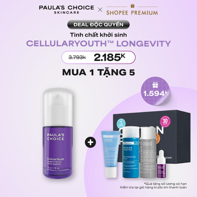 Tinh chất khởi sinh Paula’s Choice NAD+ CellularYouth Longevity Serum 30ml A2250