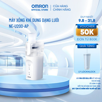 Máy Xông Khí Dung Dạng Lưới Omron NE-U200 Lưới Xông Dùng 1 Lần Vệ Sinh