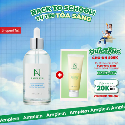 Tinh Chất Cấp Ẩm Ample:n Hyaluron Shot Hydration Ampoule
