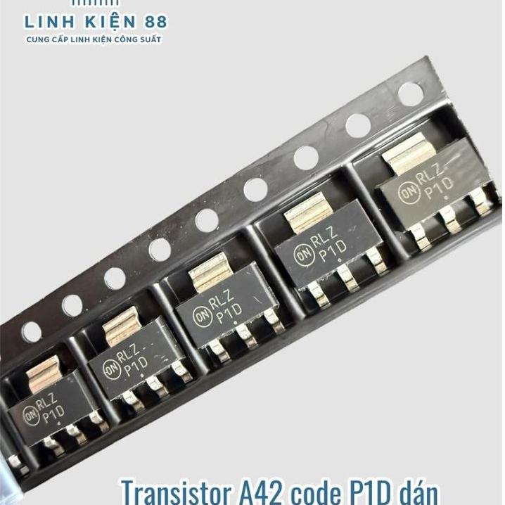 5 con Transistor PZTA42 A42 P1D dán Sop-223 hãng ON