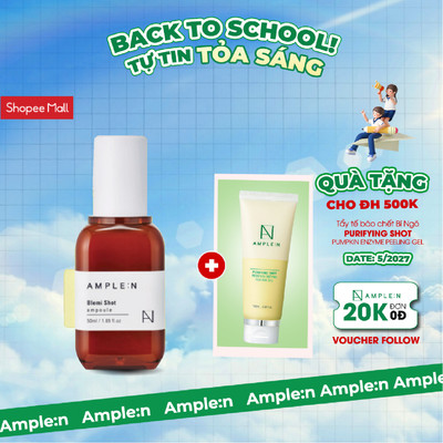 Tinh Chất Dưỡng Sáng Da AMPLE:N Blemi Shot Ampoule