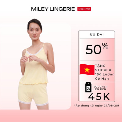 Đồ Bộ Mặc Nhà Nữ Hai Dây Modal Active Miley Lingerie DBD0312-1212