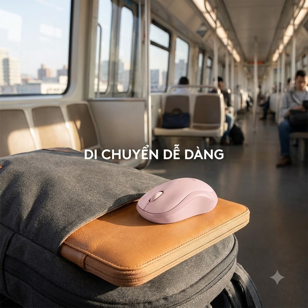 Chuột Không Dây Logitech M220 Click Silent Tiện Lợi