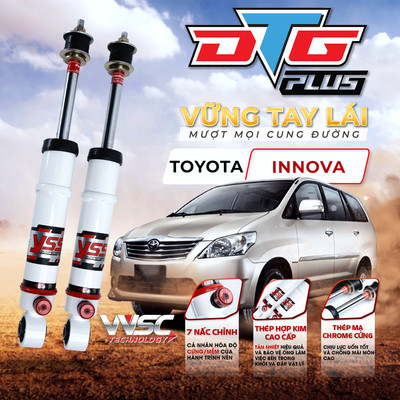 Phuộc sau ô tô YSS Toyota Innova (2008) DTG Plus 2pcs/set (RB3020-490C-01-07)