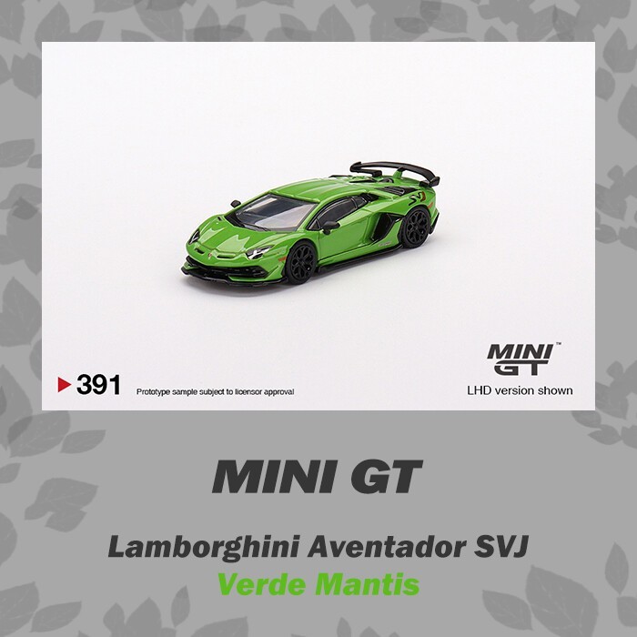 [HP Store 1:64] Mô Hình Xe Lamborghini Aventador SVJ 391
