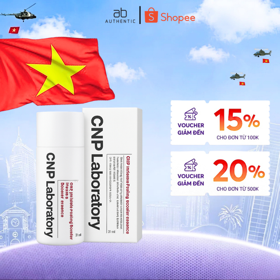 [Top 1 bán chạy] Gel tẩy tế bào chết hóa học CNP Laboratory Invisible Peeling Booster Essence 31ML- AB AUTHENTIC