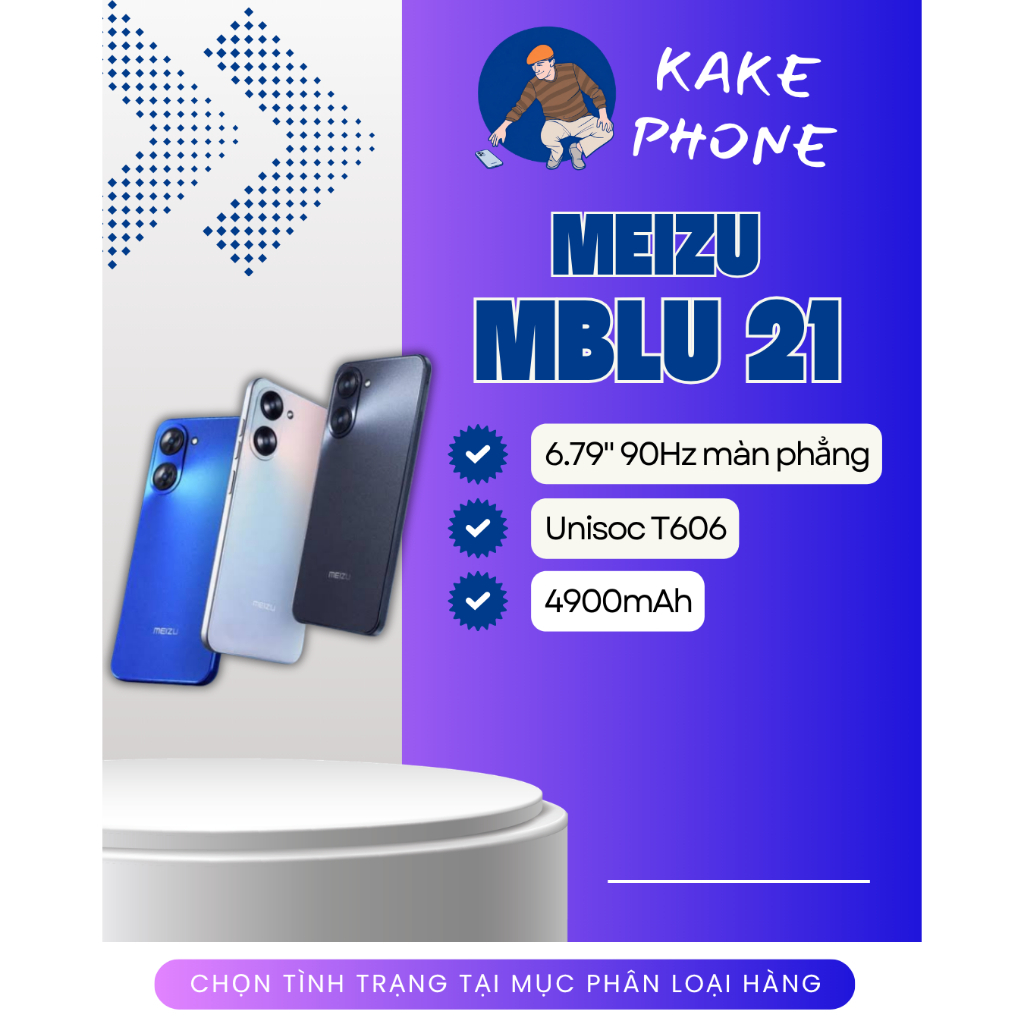 Điện Thoại Meizu Mblu 21 Likenew 6/128GB