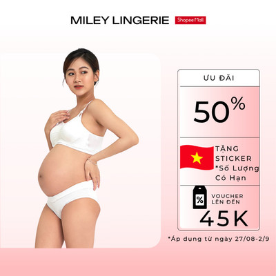 Áo Ngực Cho Con Bú Miley Lingerie Vải Sợi Thiên Nhiên Cao Cấp Bamboo BRB0203