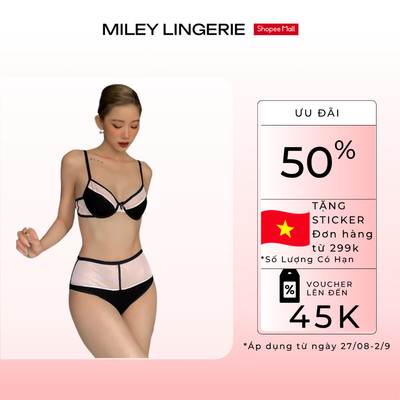 Áo Ngực Có Gọng Không Miley Lingerie Mút Vải Sợi Thiên Nhiên Cao Cấp Bamboo