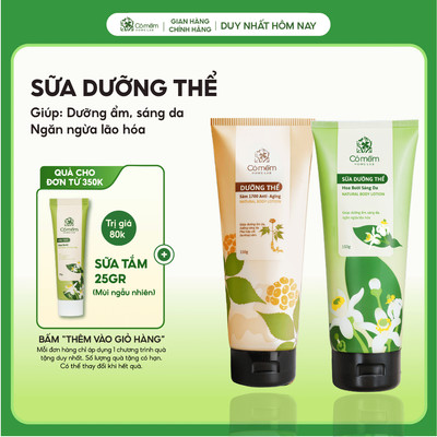 Sữa Dưỡng Thể Sáng Da Dưỡng Ẩm Ngăn Ngừa Lão Hoá Cỏ Mềm 150ml