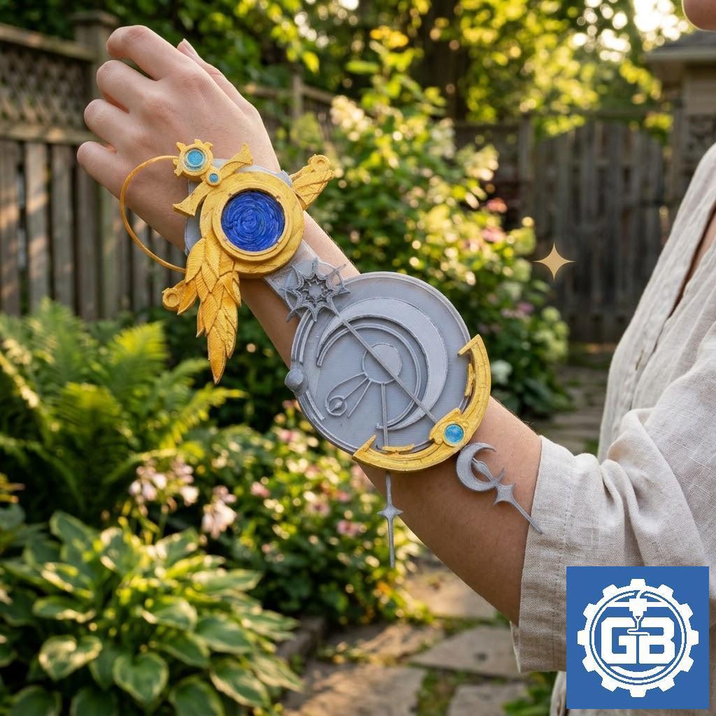 Phụ kiện cosplay Iuno Wuthering Waves Yuno's Signature Weapon hóa trang