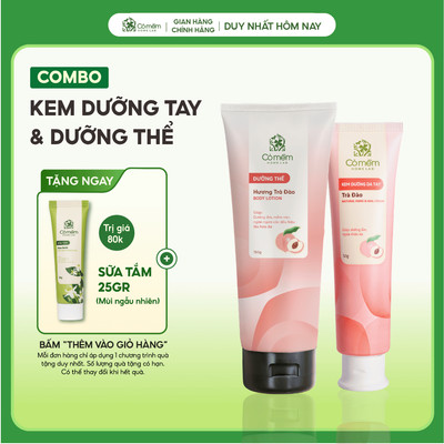 Combo Sữa Dưỡng Thể Và Kem Dưỡng Da Tay Cỏ Mềm