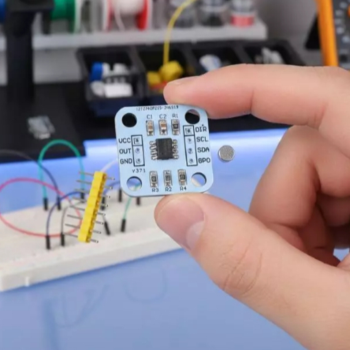 Module cảm biến góc quay bằng từ trường AS5600 kèm nam châm