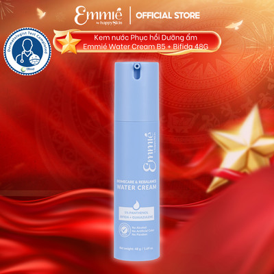 Kem dưỡng ẩm Emmie Biomecare Repair Water Cream B5 Bifida 48g Hỗ Trợ Dưỡng Ẩm Hỗ Trợ Chăm Sóc Làn da