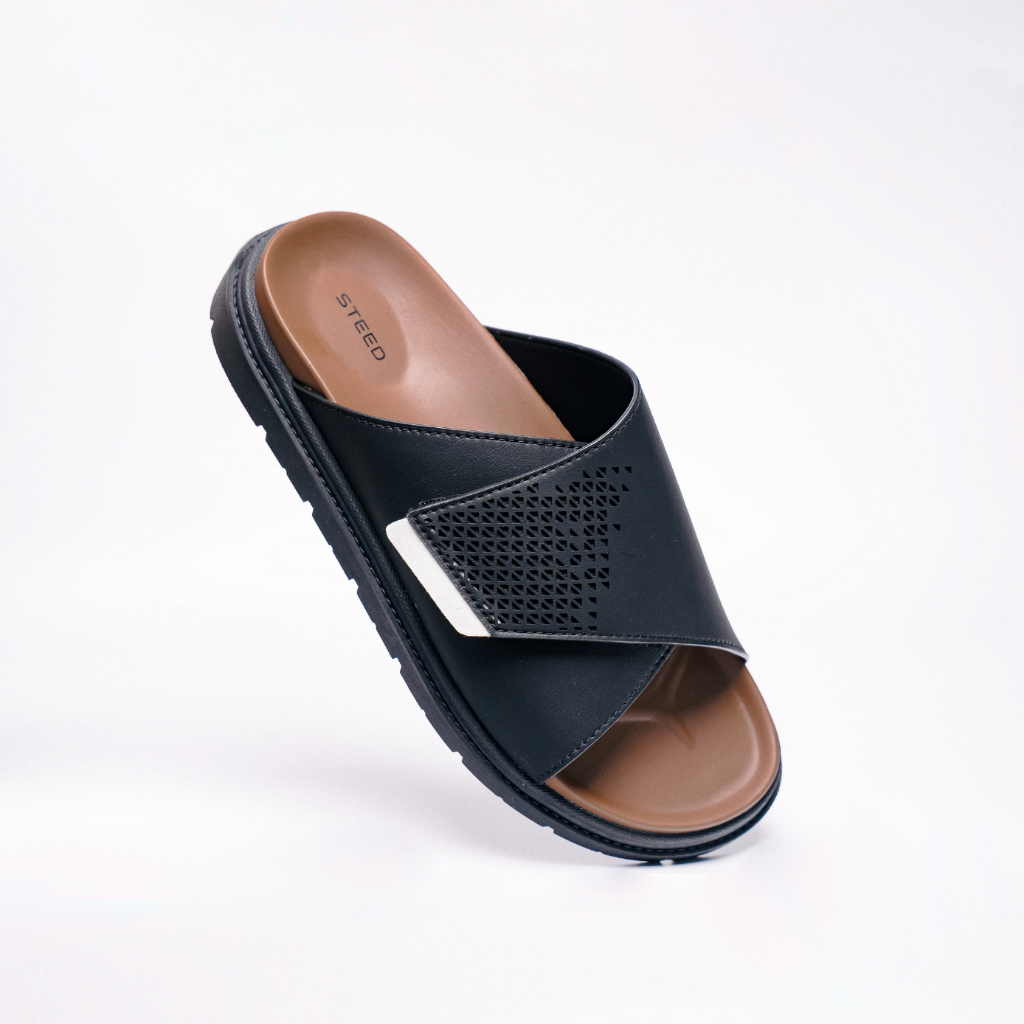 Dép Sandal Nam Unisex Đế Tăng Chiều Cao LUKAS Quai MicroFiber Chống Nước - Thương Hiệu Steeler