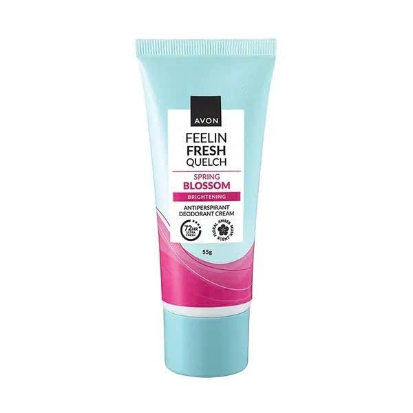 CHÍNH HÃNG KEM KHỬ MÙI TRẮNG DA AVON FEELING FRESH QUELCH 55G MALAYSIA ĐỦ CÁC MÀU MẪU MỚI NHẤT