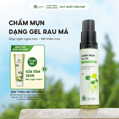 Chấm Mụn Rau Má Cải thiện Mụn Trên Da Mờ Vết Thâm Do Mụn Cỏ Mềm