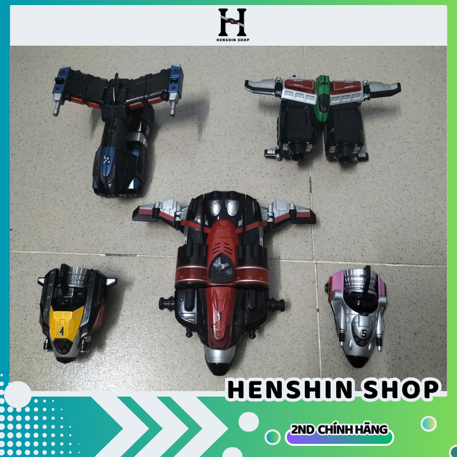 Đồ chơi DX Deka Wing Robo lẻ xe Tokusou Sentai Dekaranger chính hãng BANDAI