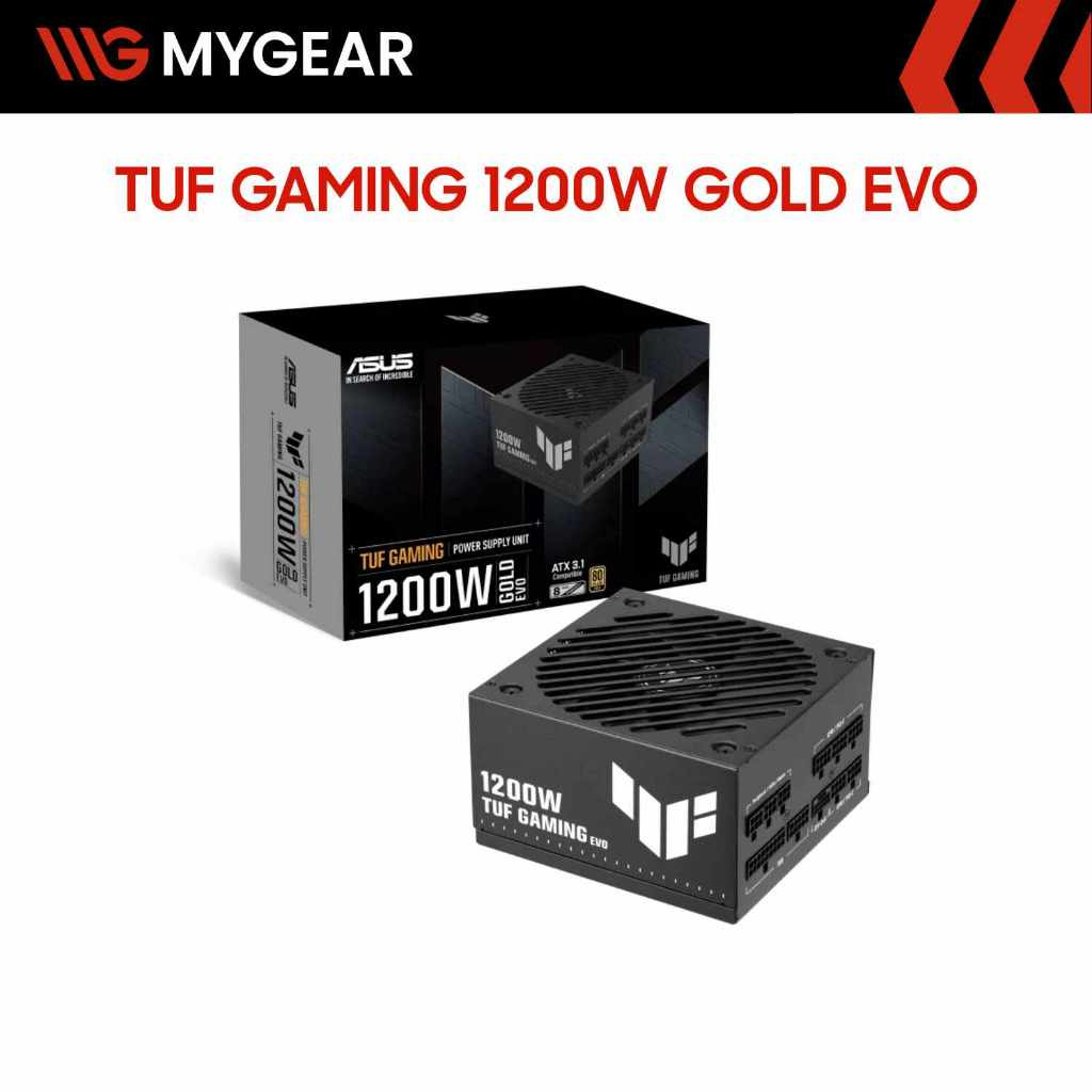 Nguồn máy tính ASUS TUF Gaming 1200G EVO 1200W 80 Plus Gold - Chính hãng