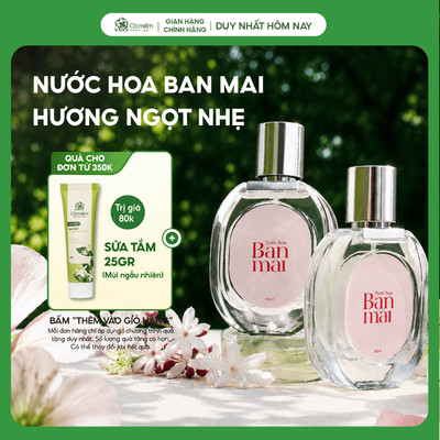 Nước Hoa Ban Mai Cỏ Mềm 30ml Hương Ngọt Nhẹ, Thanh Mát, Lưu Hương 4-6h