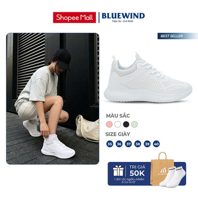 [TĂNG SIZE] Giày Đi Học Nữ BLUEWIND Conpavo Kiểu Dáng Thời Trang Đế Cao Su Mềm Mại 68406