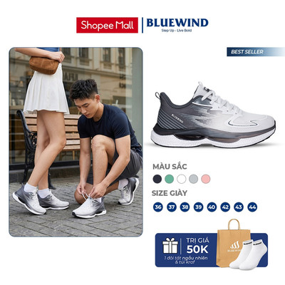 [TĂNG SIZE] Giày Thể Thao Nam Nữ BLUEWIND Infinity 4.0 Êm Chân, Thoáng Khí Phù Hợp Mọi Hoạt Động 68392