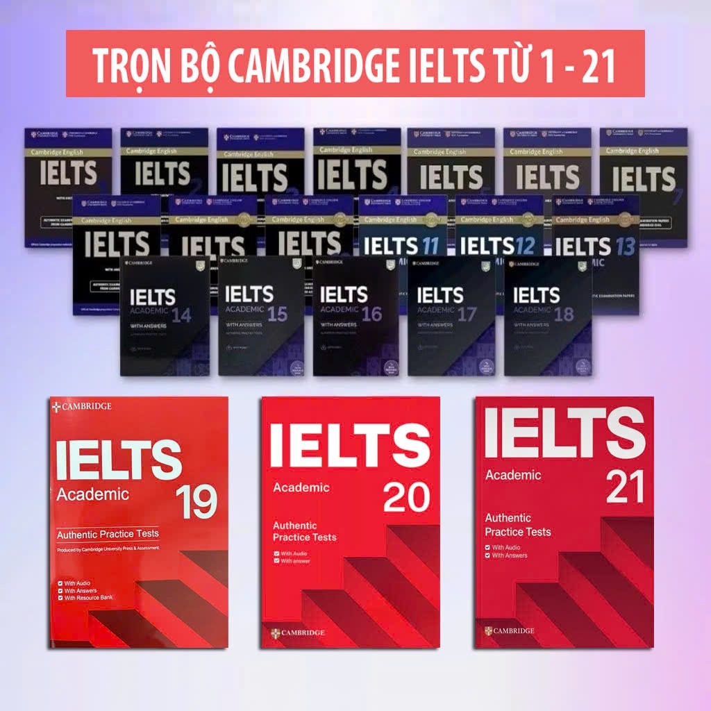in đen trắng ielts cambridge academic