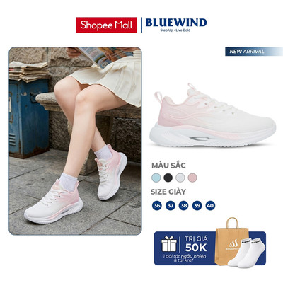 [TĂNG SIZE] Giày Thể Thao Nữ Bluewind Alphafly Vải Lưới Thoáng Khí, Êm Chân Phù Hợp Mọi Phong Cách 68903