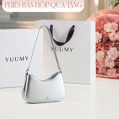 Bộ hộp quà YUUMY (Túi đeo vai nữ YUUMY YN266 + Hộp quà YHQ3T + Túi giấy YTG3T + Túi rút BVR3838 + Thiệp cảm ơn YBT1)