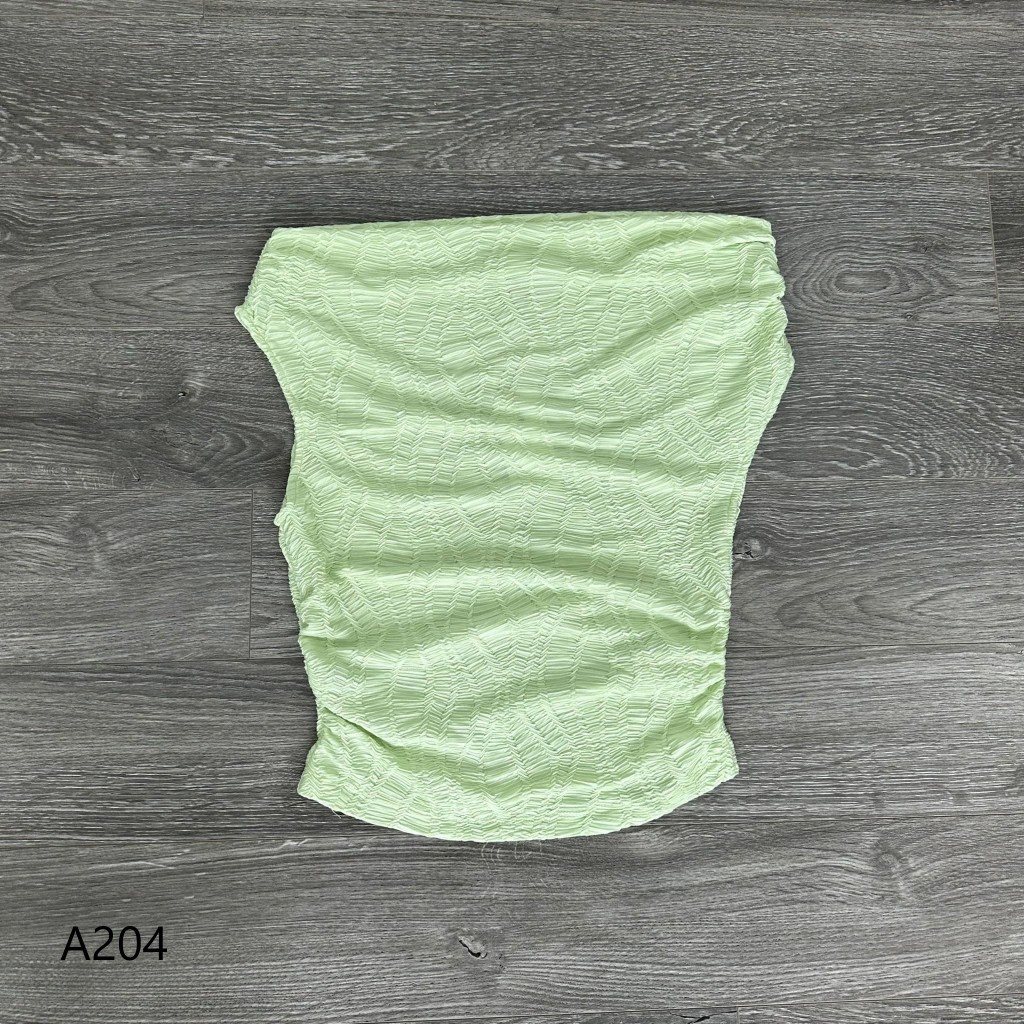 ViS Store - Áo thun lưới xanh lệch vai
