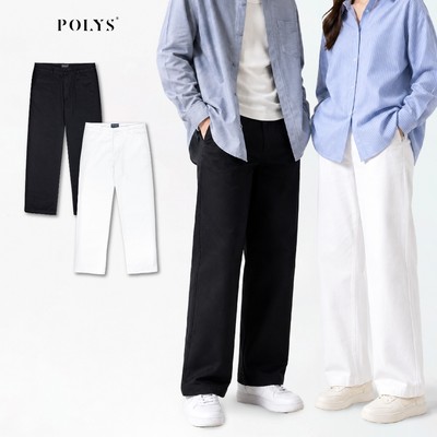 Quần Dài Nam POYS, Quần Kaki Dài Form Straight Dáng Suông, Giãn 2 Chiều Dày Dặn, QUẦN KAKI DÀI POLYS