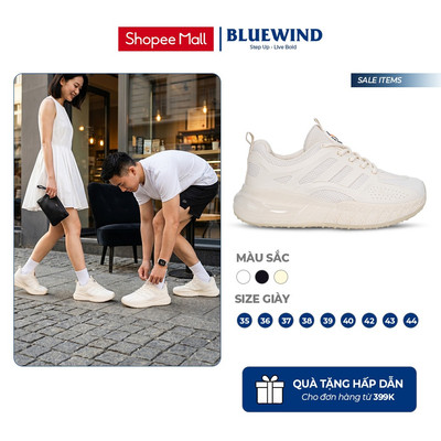 Giày Thể Thao Nam Nữ BLUEWIND Êm Mềm Trẻ Trung Dẽ Phối Đồ 68372