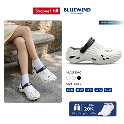 Dép Clogs Bluewind Đúc Nguyên Khối, Thiết Kế Thoáng Khí, Chống Trơn Trượt Unisex - 51001