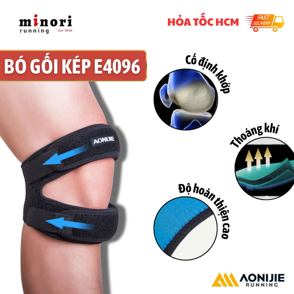 Bó Gối Kép Thể Thao Bảo Vệ Đầu Gối Map Brother Aonijie E4096 - Minori Store