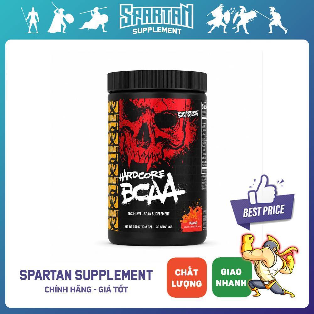 Mutant Hardcore BCAA BCAA Supplement Dạng Bột Tiện Mang Theo