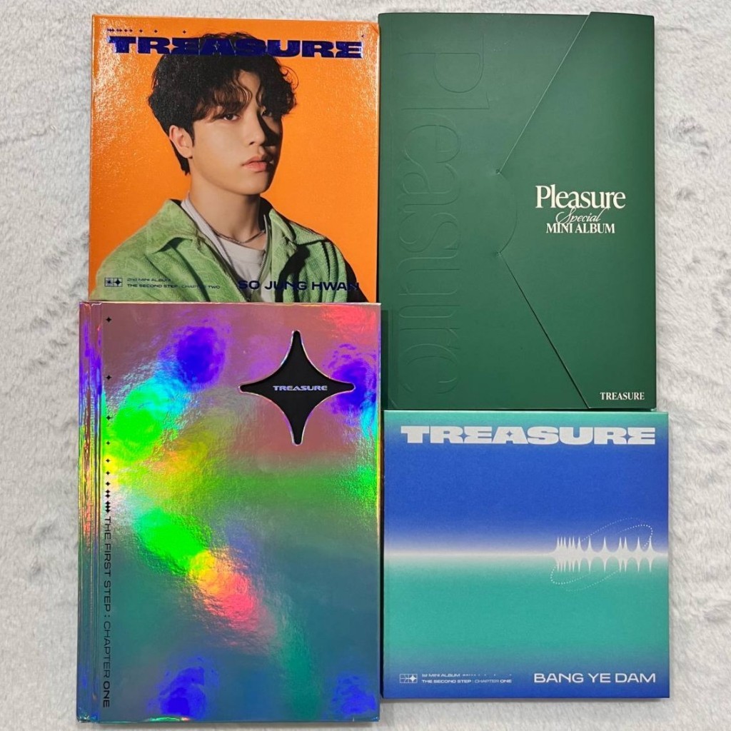 Album TREASURE cũ – album Kpop sưu tầm – Chapter One / Chapter Two / Chapter Three / Treasure Effect