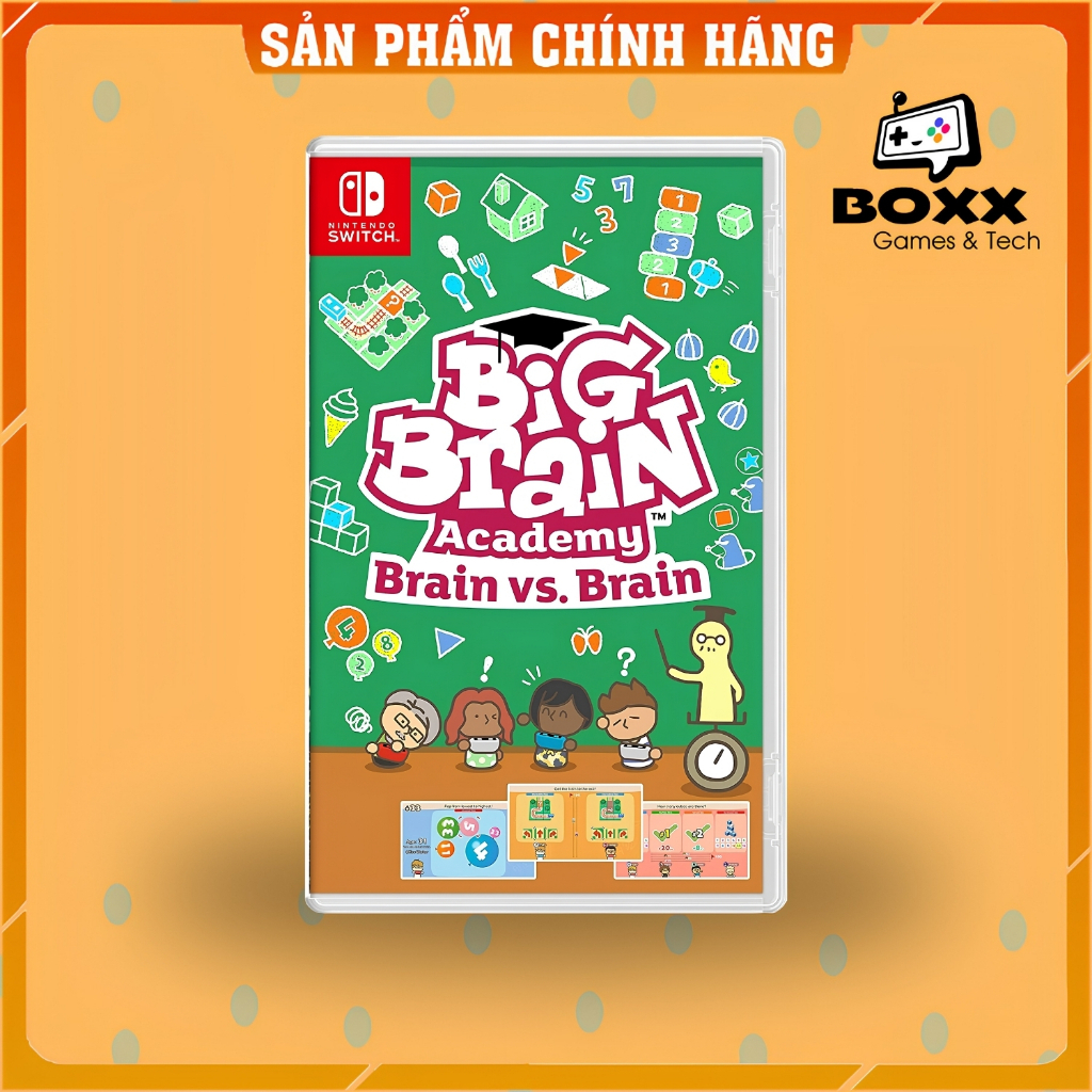 Băng Game Big Brain Academy: Brain vs. Brain Nintendo Switch