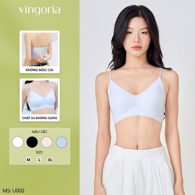 Áo lót su VINGO/VINGORIA không gọng đệm mỏng nâng đỡ định hình U002