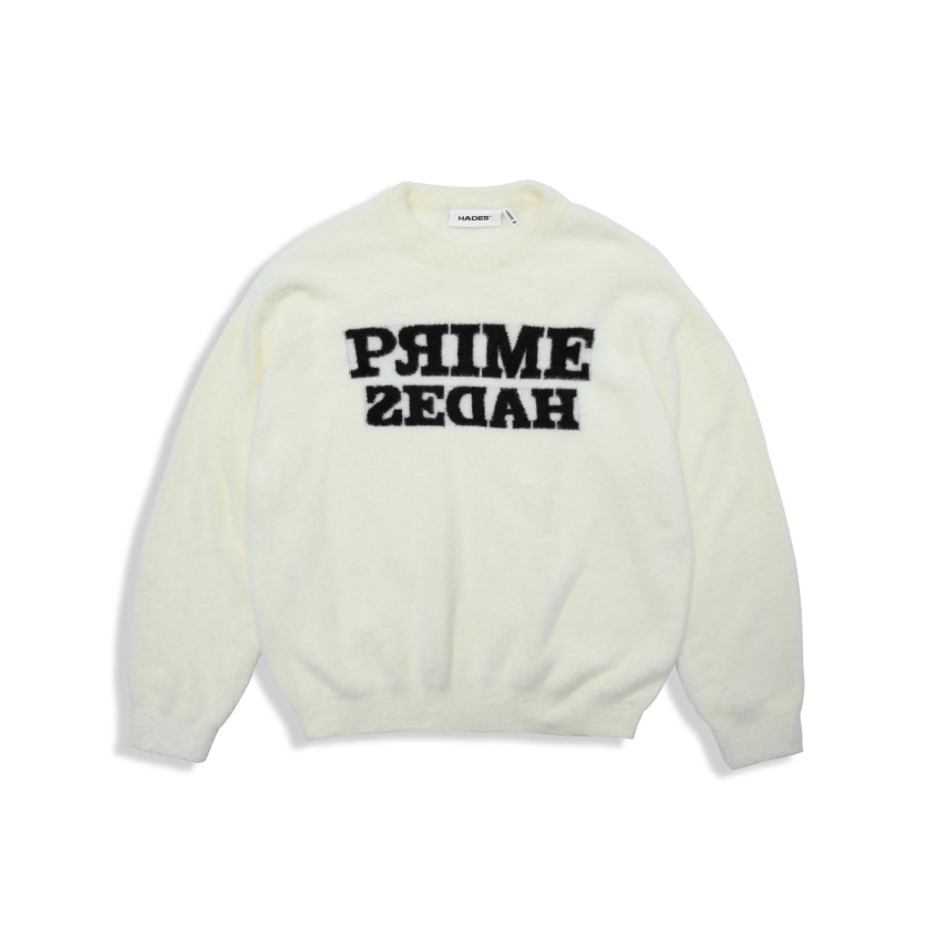 ÁO HADES MIRROR KNIT SWEATER - TAN
