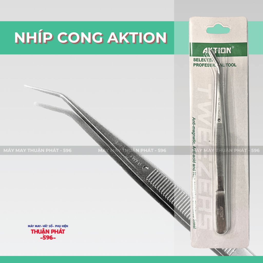 Nhíp Cong, Nhíp Thẳng Hỗ Trợ Xỏ Chỉ- Hiệu AKTION