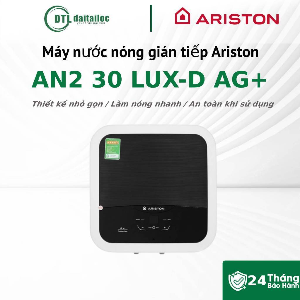 Máy nước nóng gián tiếp Ariston 30 lít AN2 30 LUX-D AG+ | Chính hãng | Bảo hành 24 tháng
