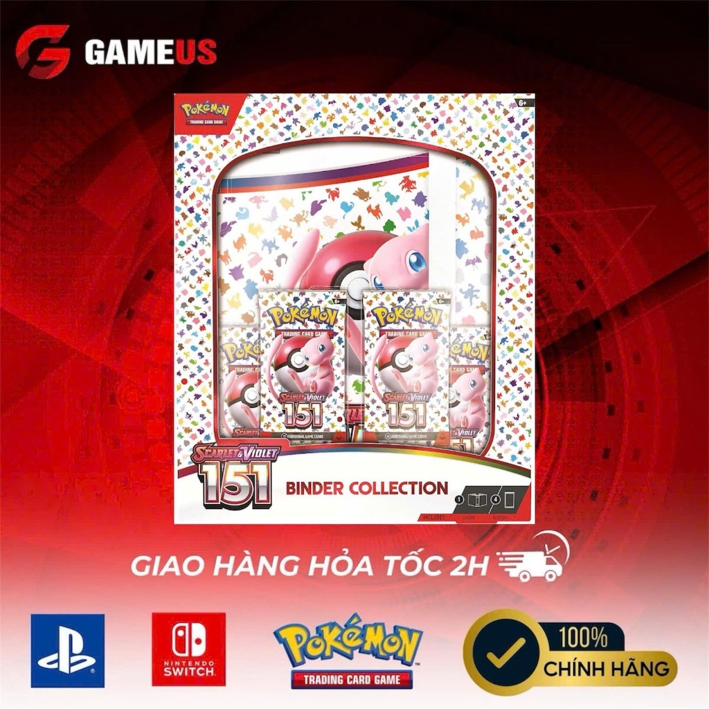 [Chính Hãng] Pokemon TCG :  Scarlet & Violet 151 Binder Collection