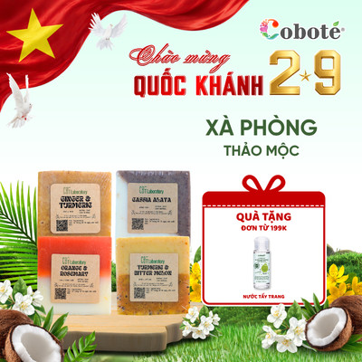 Xà phòng thảo mộc CBT Lab nhiều mùi hương 120g