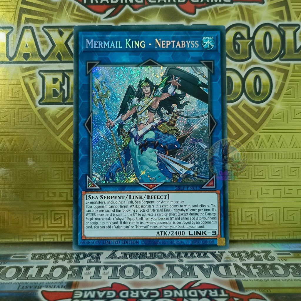Mermail King - Neptabyss – 25LP-EN013 – Secret Rare [Thẻ bài Yugioh]